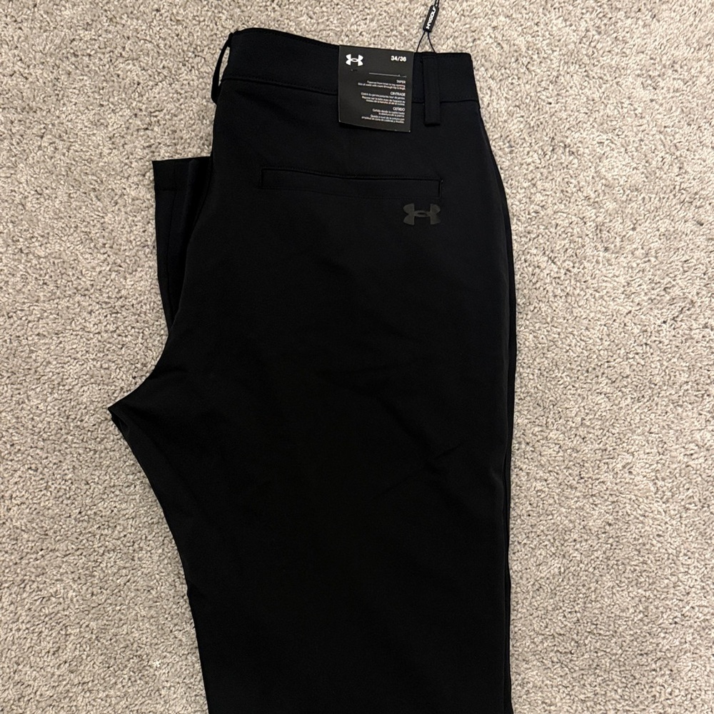 Under Armour Black Men's Performance Chinos